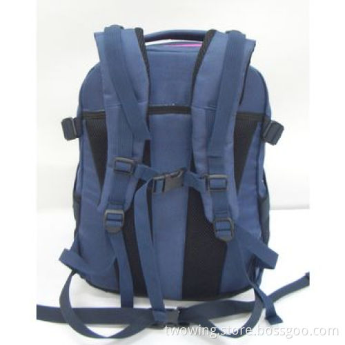 Kid's backpack with two compartment, adjustable S-sharp shoulder strap and padded top handle